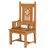 Florentine Collection Celebrant Chair - Medium Oak