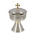 Last Supper Etched Ciborium with Cross Cover