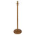 Round Base Paschal Candle Holder - Medium Oak