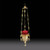 Hanging Sanctuary Lamp with Ruby Glass (G1719)