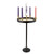 Black Steel Brass Advent Wreath