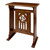 Florentine Collection Credence Table - Walnut