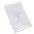 Fleur de Lis Cross Baptismal Napkin - 4/pk