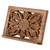 Jerusalem Cross Carved Wood Bible Stand