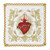 Embroidered Sacred Heart Chalice Pall - 2/pk