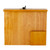 Wall Mounted Donation Box - Medium Oak