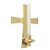 Wall-Mount Candleholder Plain Cross