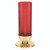 Sanctuary Lamp with Ruby Glass Globe
