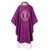 Advent Chasuble with Embroidered Collar