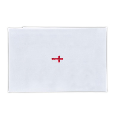 Red Cross Purificator - Poly Cotton Blend - 12/pk