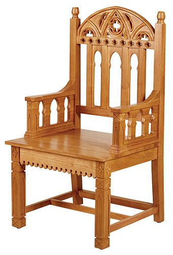 Gothic Celebrant Chair