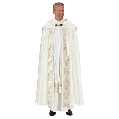 Chartres Collection Cope with Matching Inner Stole - [Wholesale