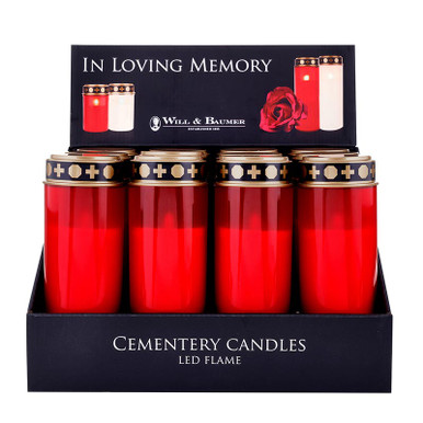 Red Cemetery LED - 8" R2301