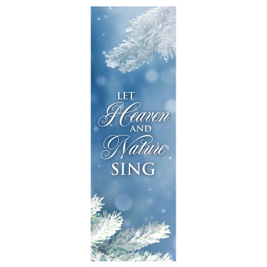 Let Heaven and Nature Sing X-Stand Banner