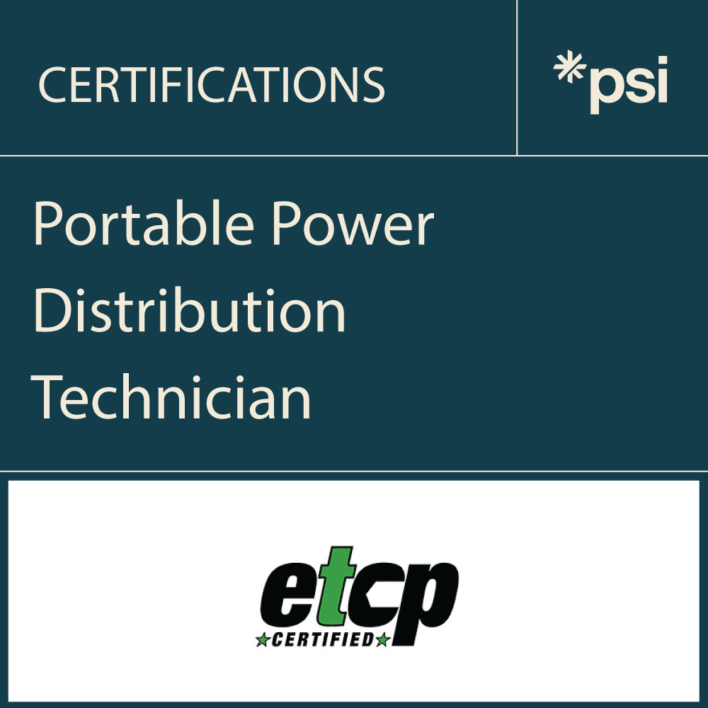 Portable Power Distribution Technician (ETCP)