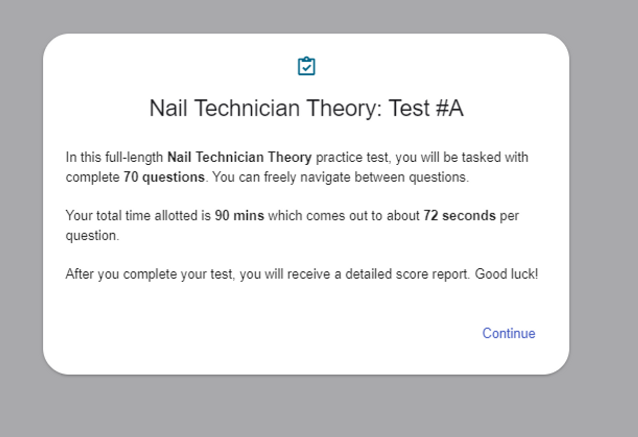 PSI Nail Technician Exam Practice Test - wide 8