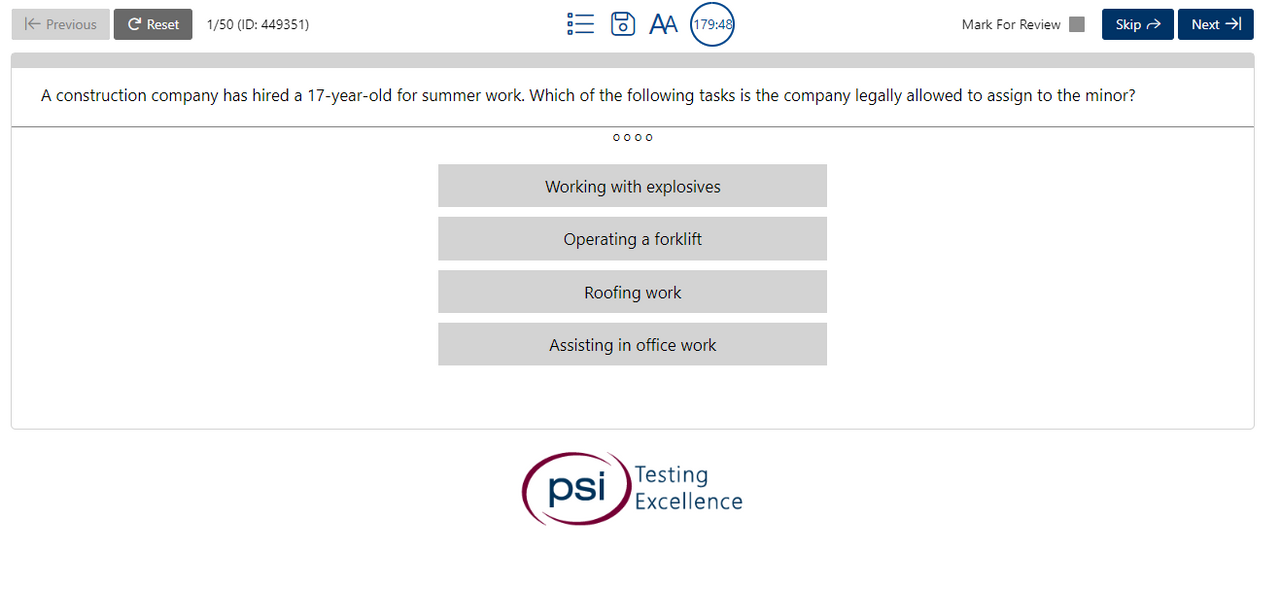 West Virginia Remodeling & Repair Practice Test