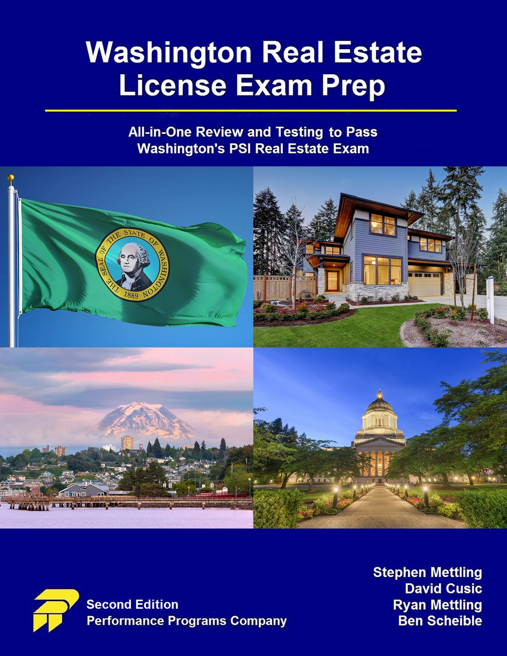 Washington Real Estate License Exam Prep 2ND Edition PDF PSI