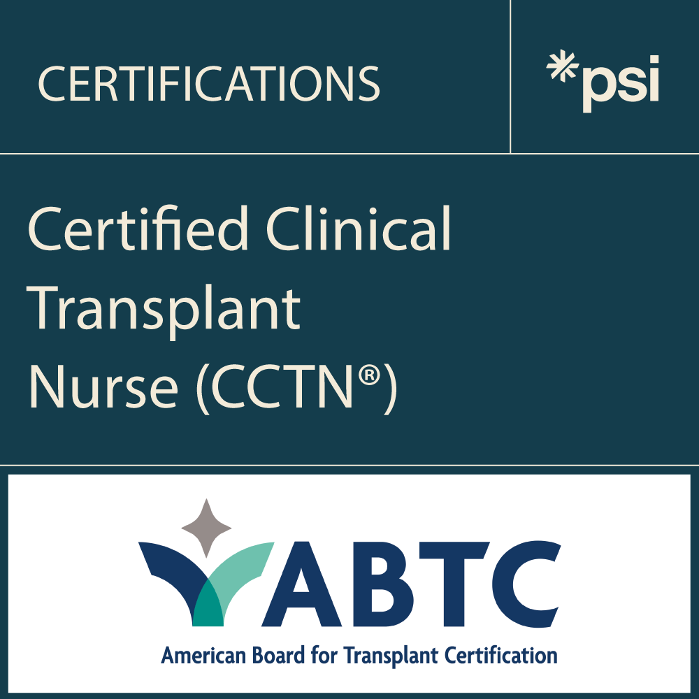 Certified Clinical Transplant Nurse (CCTN®) - PSI Online Store