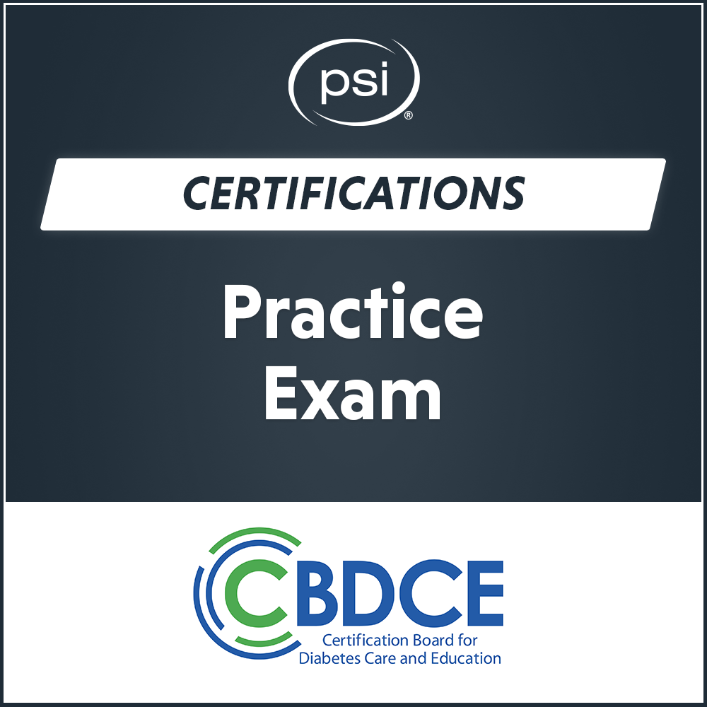 CDCES Practice Exam PSI Online Store