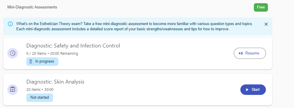 Esthetician Theory Practice Test 3-Pack with 255 Total Questions - PSI ...