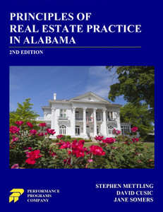 Principles of Real Estate Practice in Alabama - 2nd Edition - PDF Principles of Real Estate Practice in Alabama - 2nd Edition - PDF