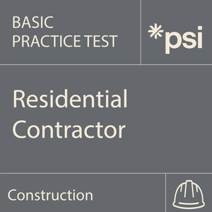 Residential Contractor Practice Test Residential Contractor Practice Test