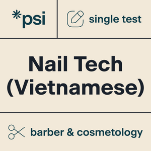 Nail Technician (Vietnamese) Practice Test x 1 - 150+ Items Nail Technician (Vietnamese) Practice Test x 1 - 150+ Items