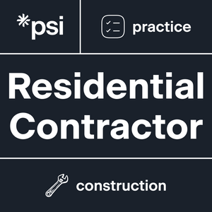 Residential Contractor Practice Test 3-Pack with 240 Total Questions Residential Contractor Practice Test 3-Pack with 240 Total Questions