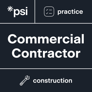 Commercial Contractor Practice Test 3-Pack with 345 Total Questions Commercial Contractor Practice Test 3-Pack with 345 Total Questions