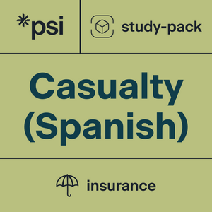 Casualty Insurance Test Prep Study-Pack (Spanish) with 250+ Sample Questions