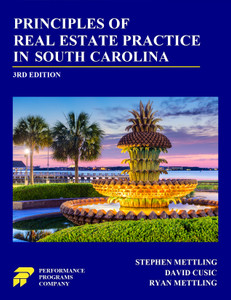 Principles of Real Estate Practice in South Carolina 3RD Edition - PDF Principles of Real Estate Practice in South Carolina 3RD Edition - PDF