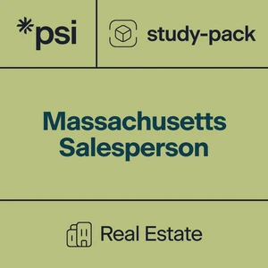 Massachusetts Real Estate Salesperson State Test Prep Study-Pack with 280 Total Questions