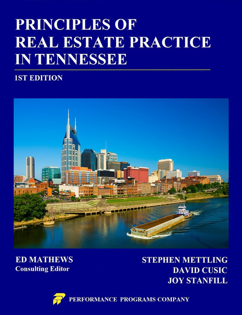 Tennessee Real Estate License Exam Prep PDF Version PSI Online Store