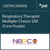 Respiratory Therapist Multiple-Choice SAE (Form Purple)