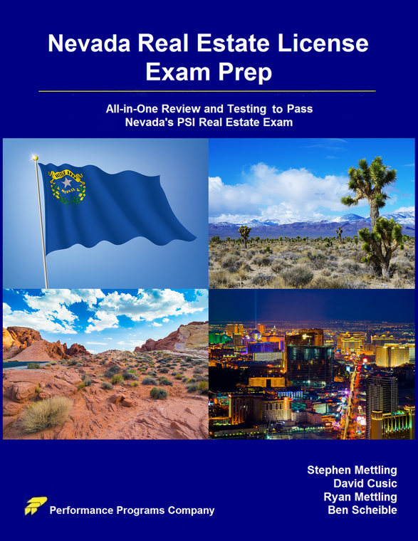 Nevada Real Estate License Exam Prep-PDF
