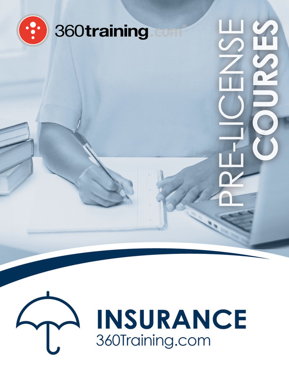 360Training.com Pre-License Training and Preparation - Insurance