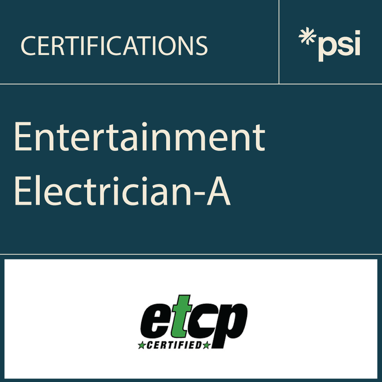 ETCP Entertainment Electrician — Form A
