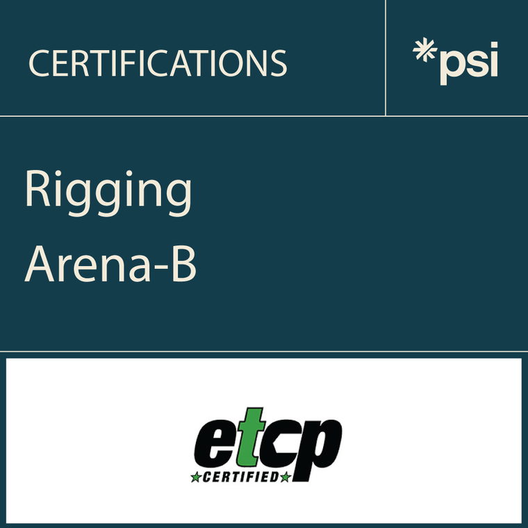 ETCP Rigging — Arena (Form B)