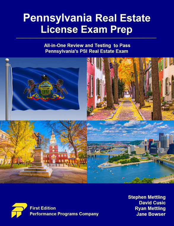 Pennsylvania Real Estate License Exam Prep - 1st Edition