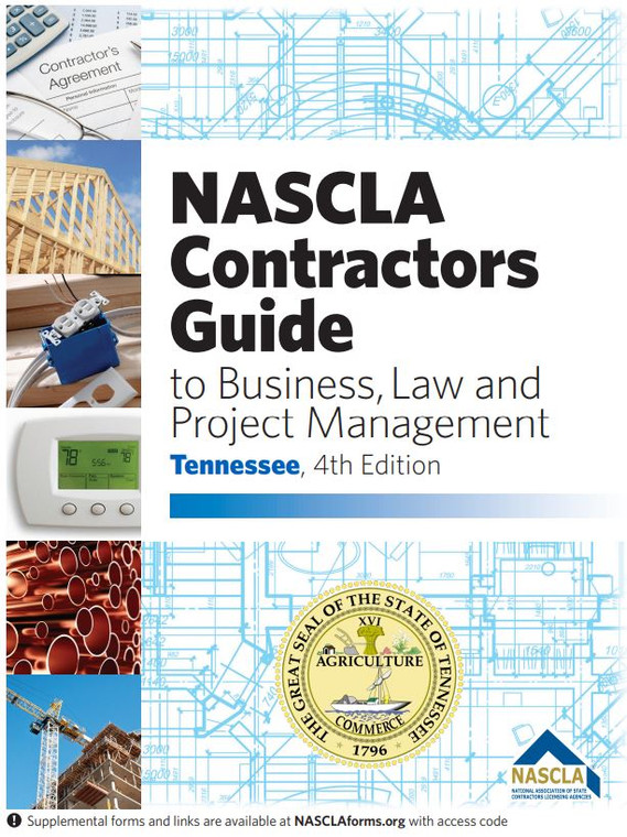 Tennessee Edition Contractor's Guide to Business Law and Project Management 4th Edition