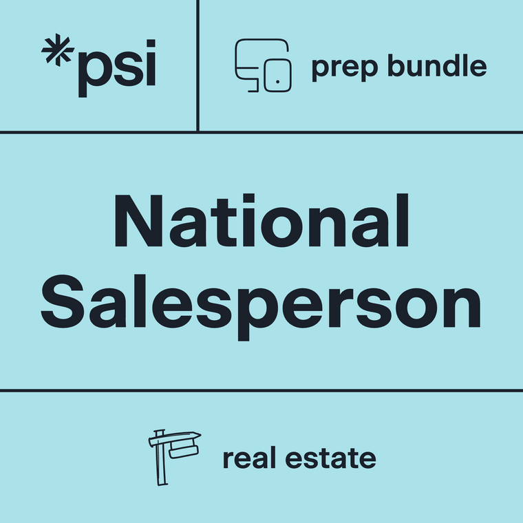 National Real Estate Salesperson Exam Bundle (Old Outline)
