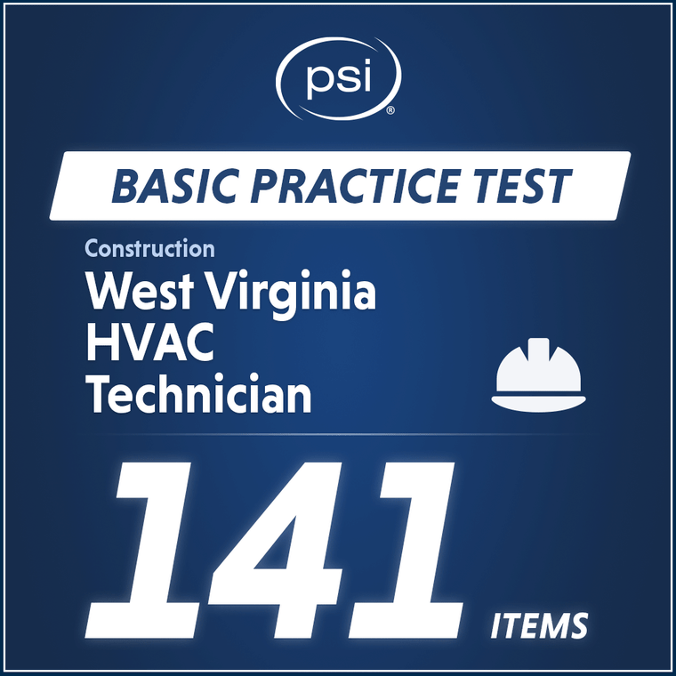 West Virginia HVAC Technician Practice Test