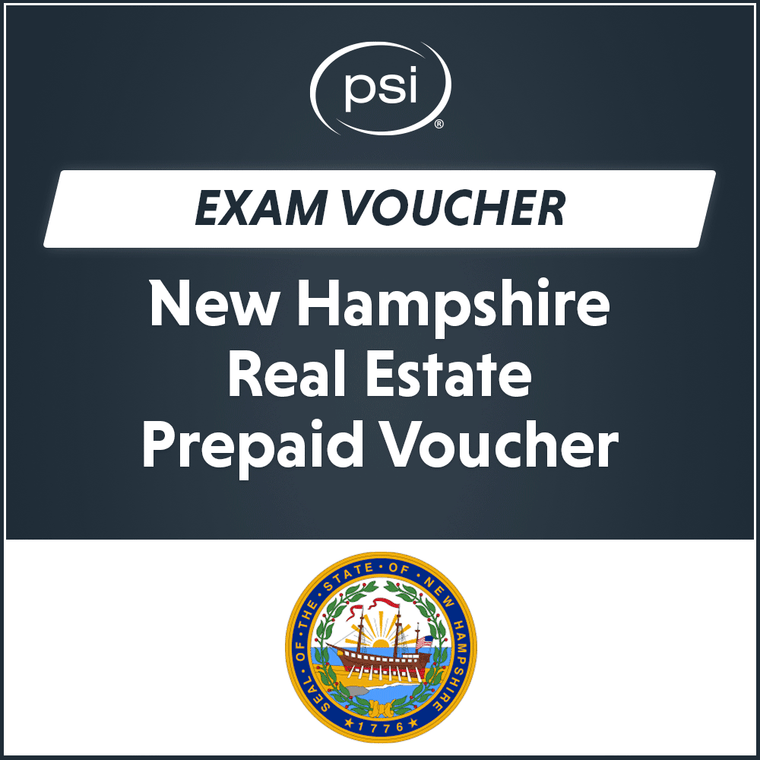 NH Real Estate Prepaid Exam Vouchers