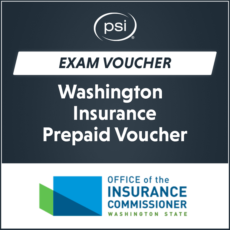 WA Insurance Prepaid Exam Vouchers