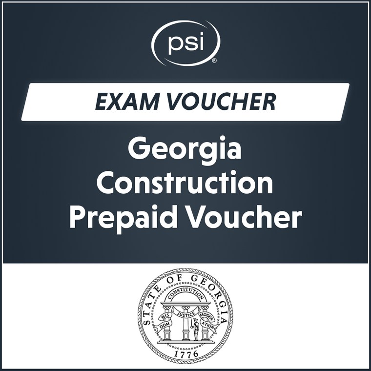 GA Construction Prepaid Exam Vouchers