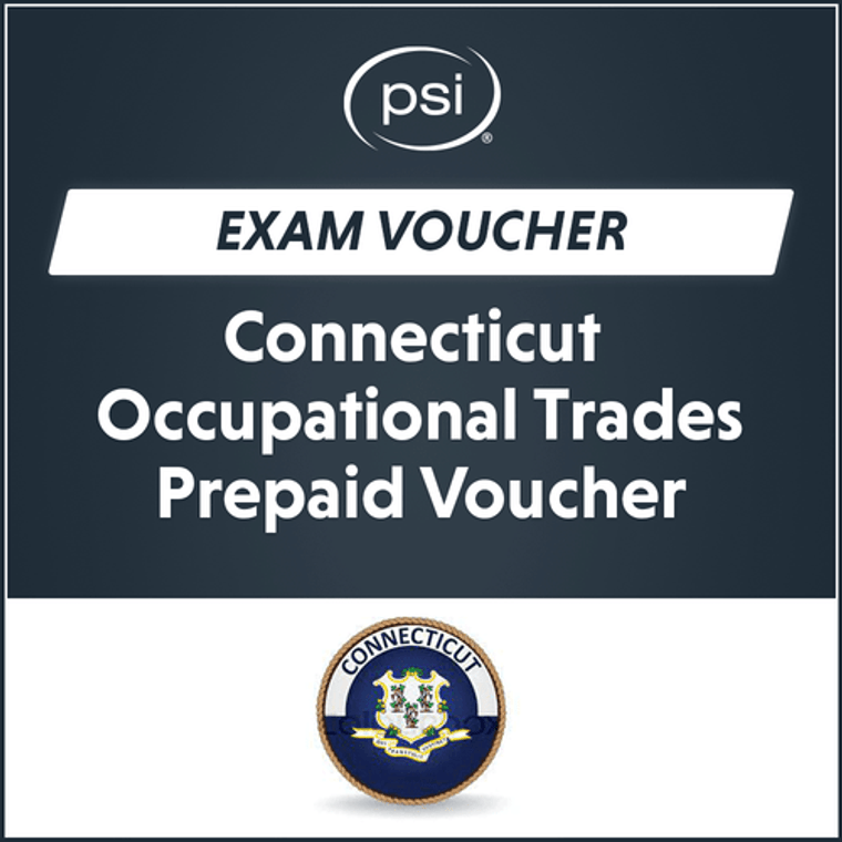 CT Occupational Trades Prepaid Exam Vouchers