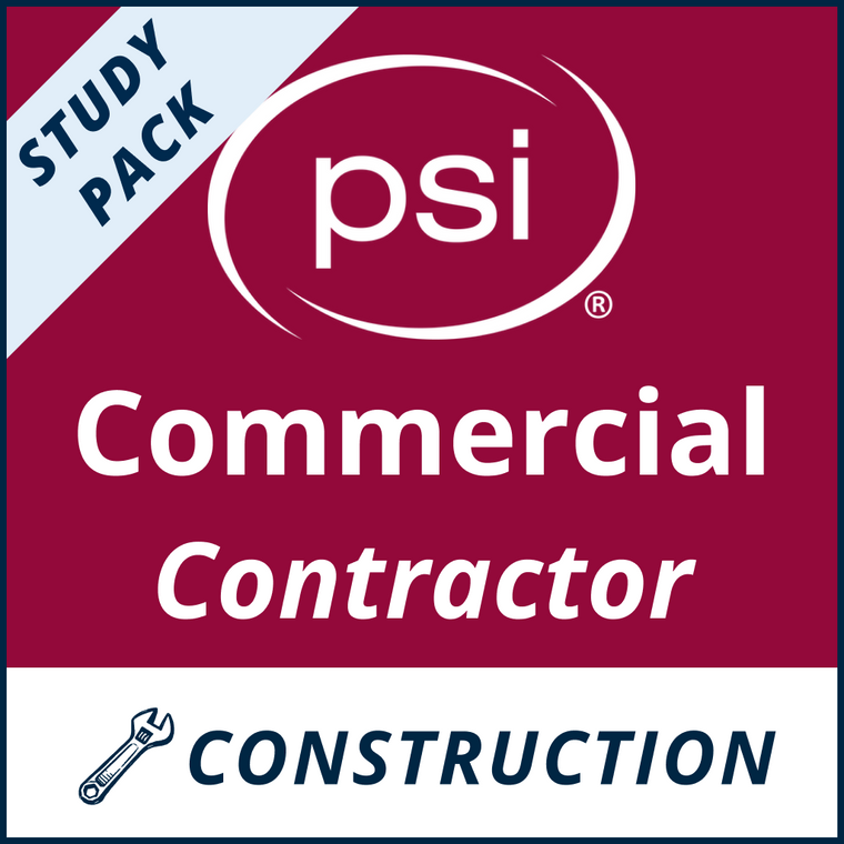 Commercial Contractor Test Prep Study-Pack with 595 Sample Questions