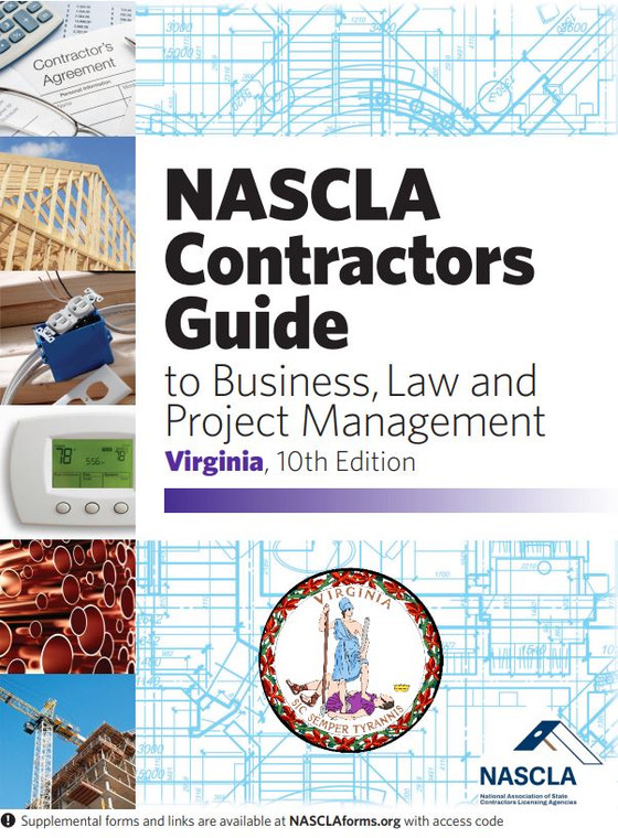 Virginia Contractors Guide to Business, Law and Project Management, 10th Ed.
