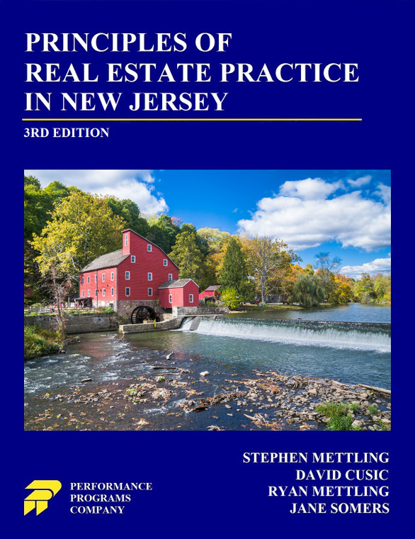 Principles of Real Estate Practice in New Jersey, 3rd ED.